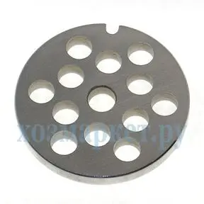 Решетка №4 из нержавеющей стали к мясорубке Аксион